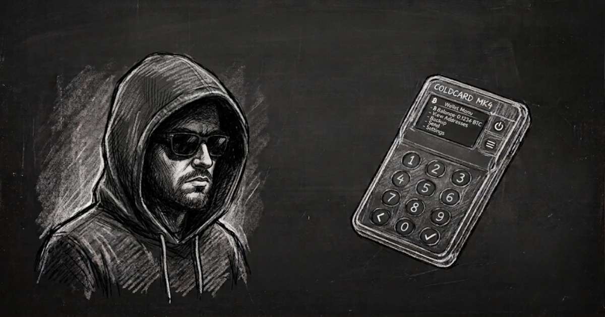 Hunting Down the Coldcard Hacker. Wave 1 Thief May Be Known to FBI
