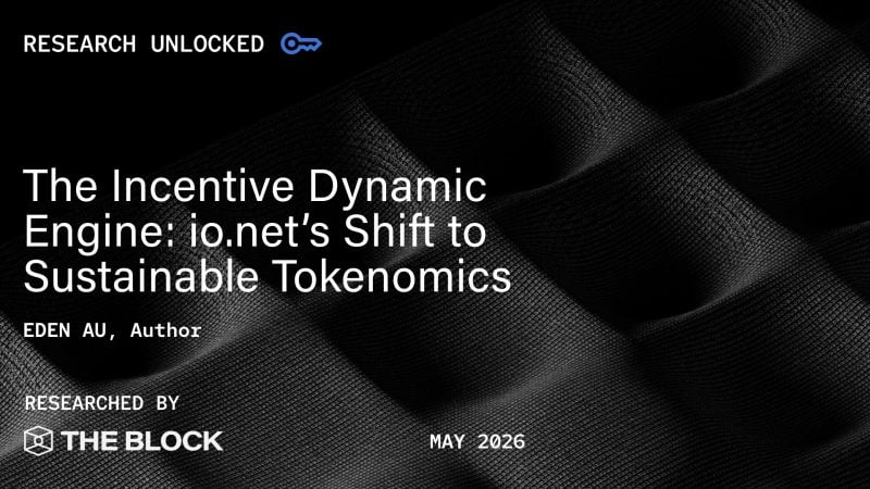 The Incentive Dynamic Engine: io.net’s Shift to Sustainable Tokenomics