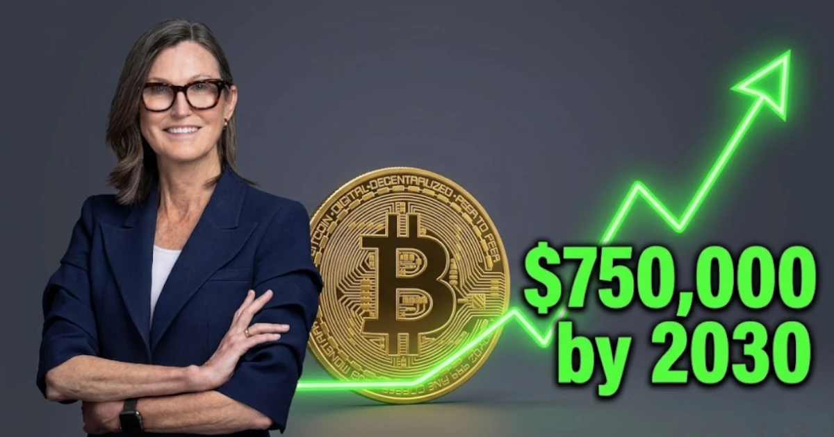 Cathie Wood Doubles Down: ARK Invest Sets Bitcoin Base Case at $750,000 by 2030
