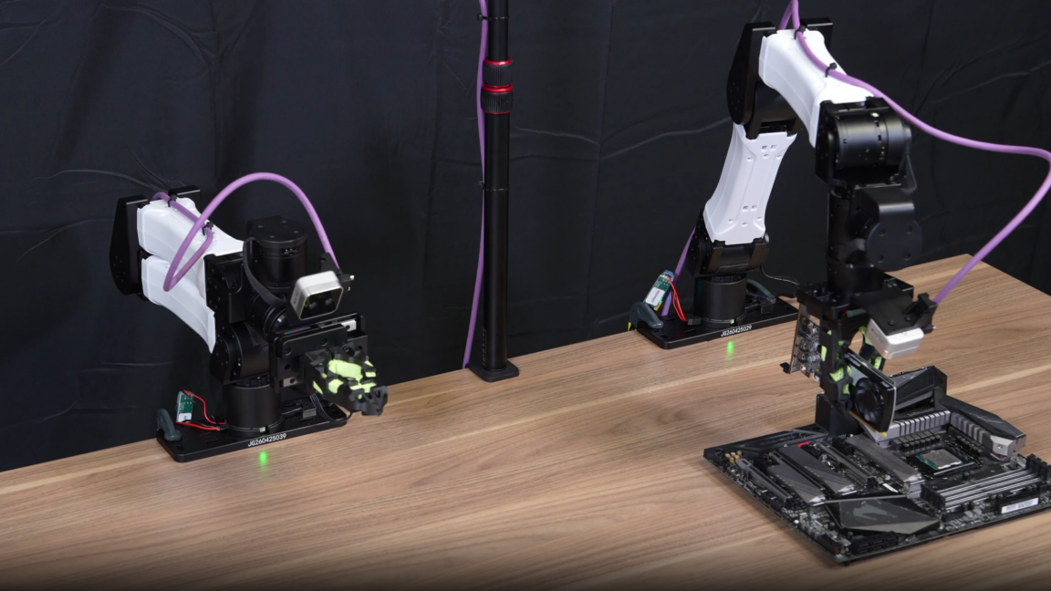 AI coding agents taught robots how to install GPUs and cut zip-ties