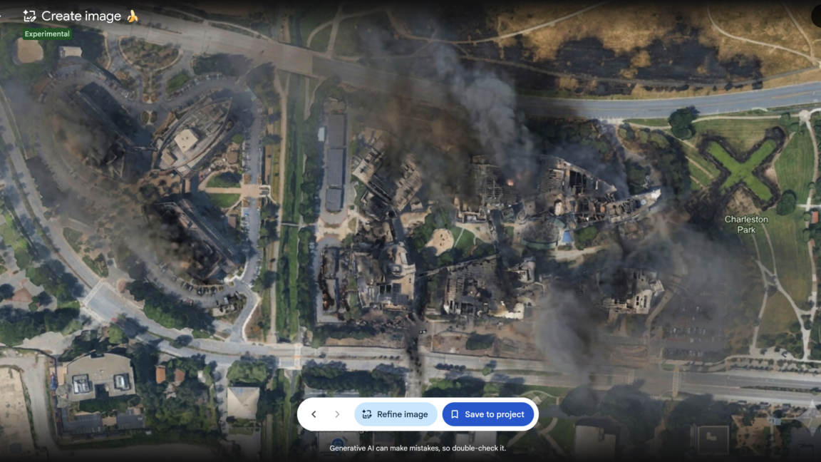 Google Earth risked ruin with retracted AI tool for making fake satellite pics