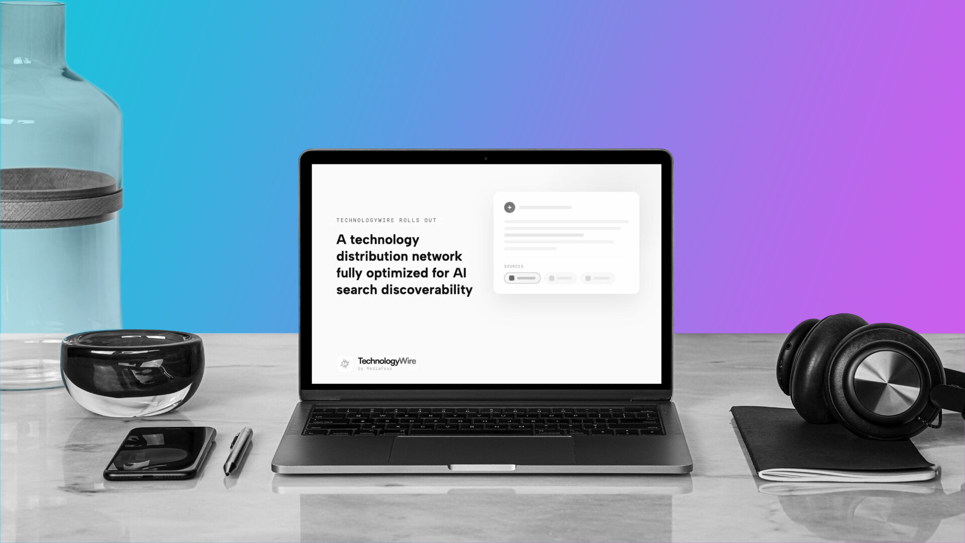 Chainwire Parent MediaFuse Launches Tech Newswire Optimized for AI Search — image 2