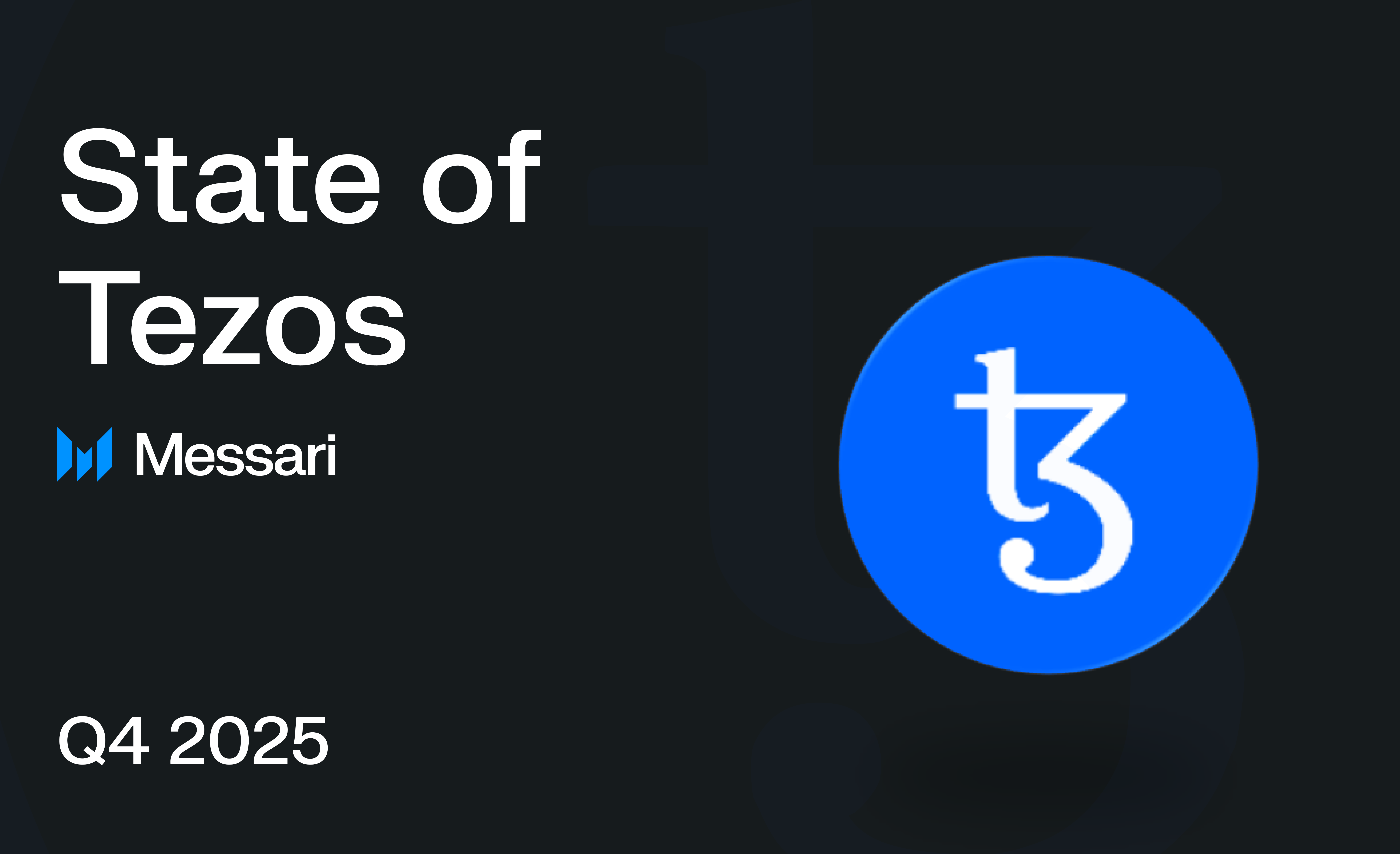 State of Tezos Q4 2025