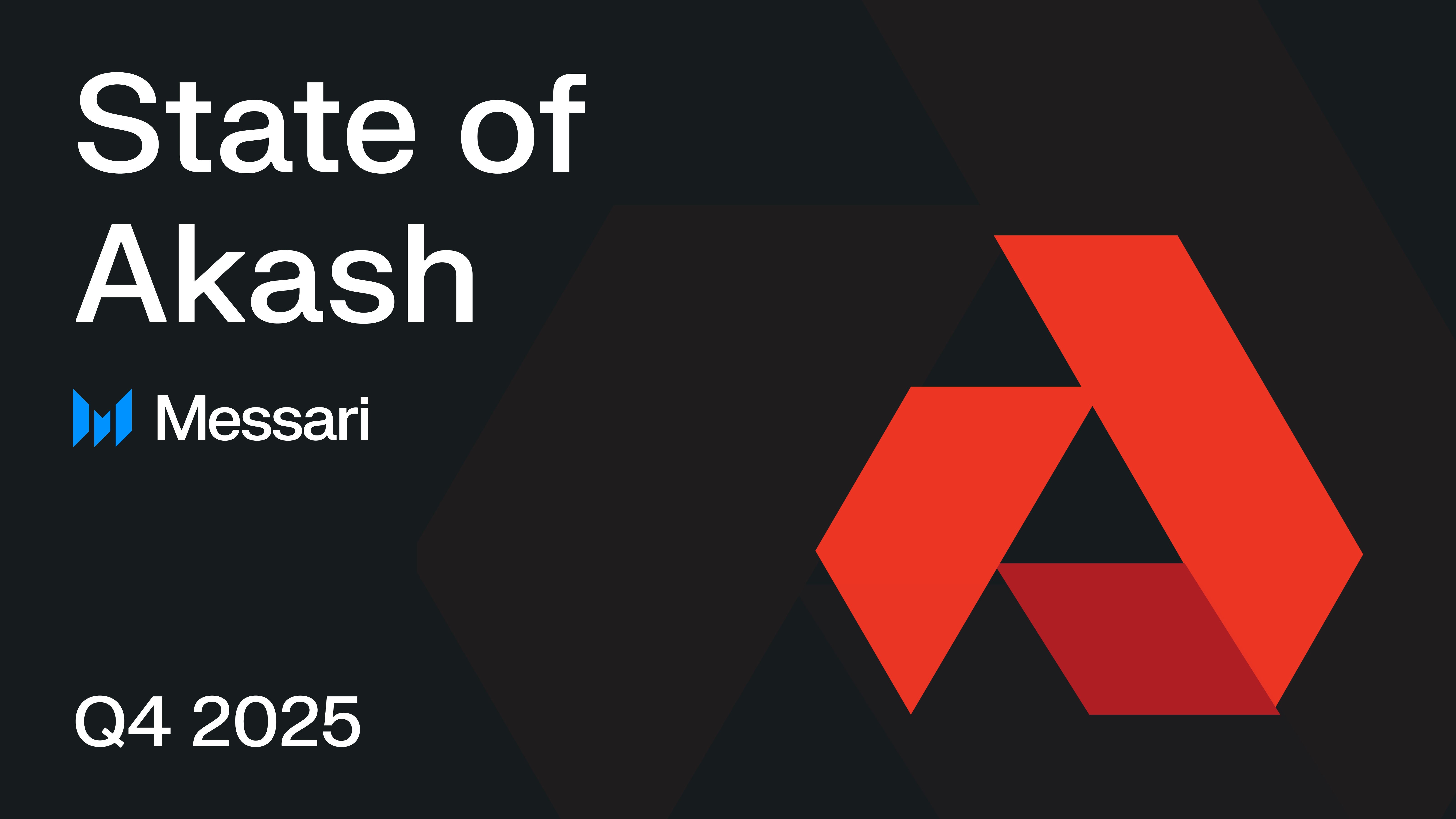 State of Akash Q4 2025
