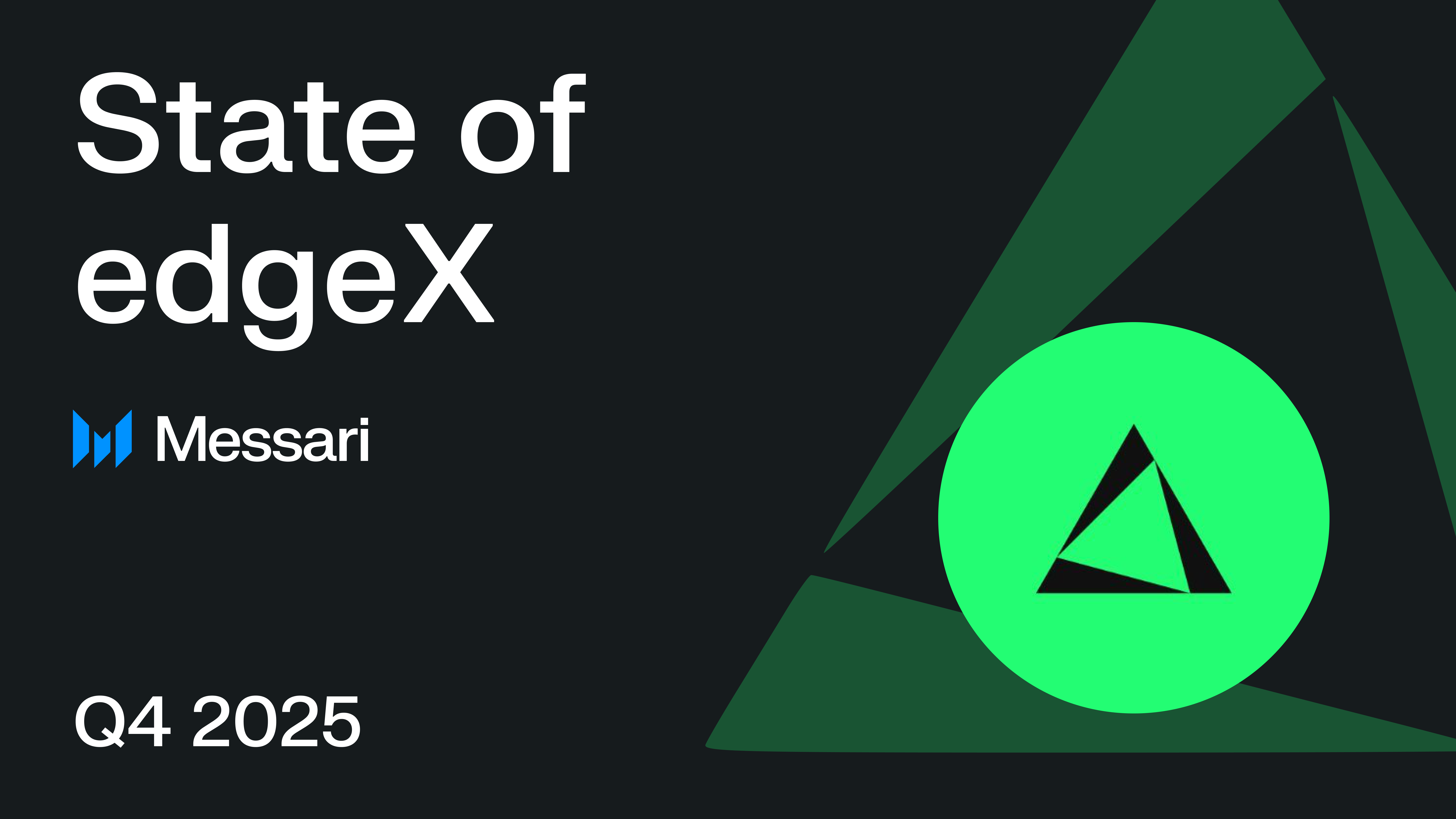 State of edgeX Q4 2025