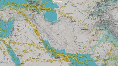 Israel-Iran energy conflict escalates, potential Iran airspace closure looms