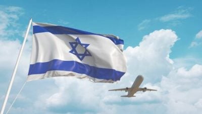 US military aircraft at Ben Gurion Airport amid Israel airspace closure concerns