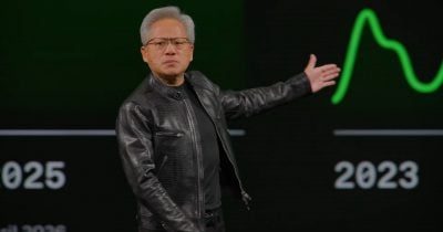 Nvidia CEO Jensen Huang says AI-generated commits on GitHub tripled to 1.4B in 2026
