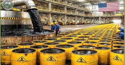 EIA reports US crude stocks fall 8M barrels amid strong export demand