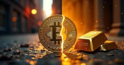 Gold falls over 2% as Middle East peace hopes fade, raising questions about Bitcoin’s safe-haven role