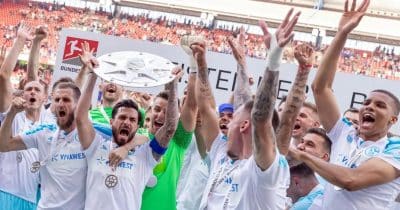 Schalke returns to the Bundesliga after clinching 2. Bundesliga title with two matchdays to spare