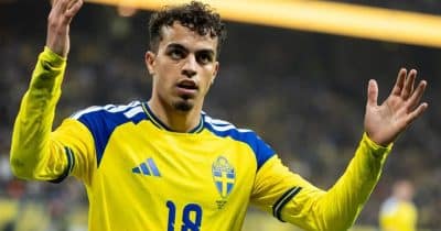 Graham Potter celebrates Yasin Ayari’s first goal for Sweden in World Cup 2026 debut