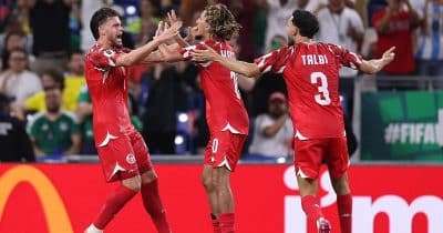 Omar Rekik scores header to keep Tunisia alive against Sweden in 2026 World Cup opener