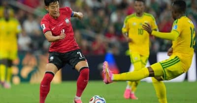 South Africa reaches World Cup knockout stage for first time with win over South Korea