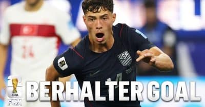 Chicago Fire manager Gregg Berhalter tears up after son Sebastian’s World Cup goal