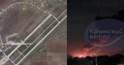 Ukraine strikes Russian warplanes at Crimea’s Saky Air Base