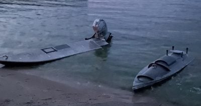 Russian forces destroy five Ukrainian naval drones in Black Sea