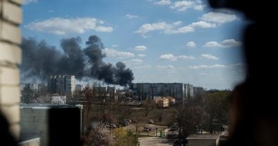 Russian strike near Sumy coffee shop causes panic, civilian flight
