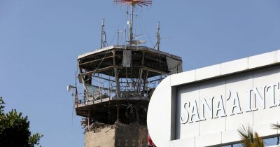 Yemeni forces strike Sanaa airport runway to block Iranian plane landing