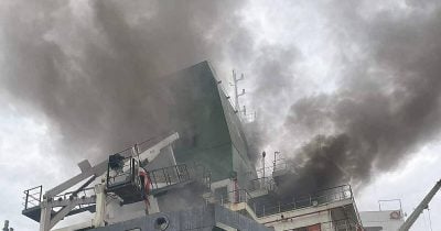 Iran rescues bulk carrier crew after collision in Strait of Hormuz