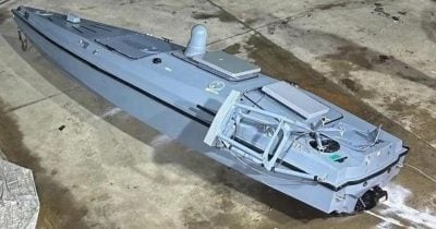 US deploys explosive drone boats in combat against Iran for first time