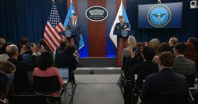 Pentagon launches second strike wave as Iran defies US blockade