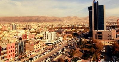 New footage shows secondary explosions ripping through a kurdish base in sulaymaniyah after it was struck by Iran