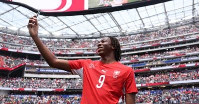 Aston Villa signs Swiss World Cup breakout star Johan Manzambi in record deal