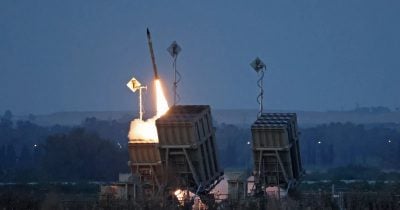 Iron Dome intercepts Iranian missile fragments targeting Jordan