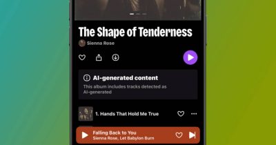 Deezer reports over 90,000 AI-generated tracks uploaded daily, raising questions about digital content ownership