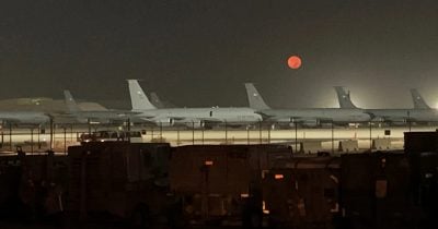 US Air Force evacuates aircraft from Al Udeid Air Base amid Iran tensions