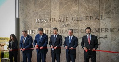 US C-RAM defense system activated at Erbil consulate after drone attack