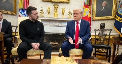 Missile strike in Kharkiv kills 1, injures 16 ahead of Zelenskyy-Trump meeting