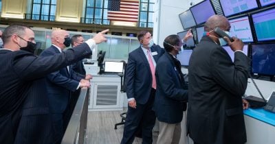 Chip stocks decline as Nasdaq falls ahead of tech earnings, dragging crypto miners down with them