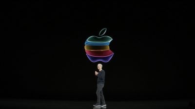 Apple stock falls despite record revenue in Tim Cook’s final earnings as CEO