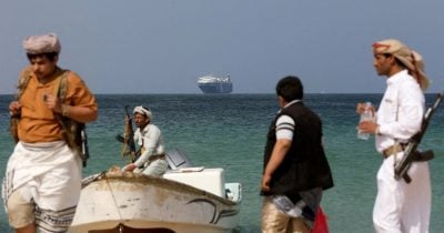Indian cargo vessel sinks after projectile strike near yemeni waters, all crew rescued