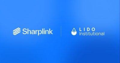 SharpLink adds Lido to Ethereum treasury strategy with $200 million stake