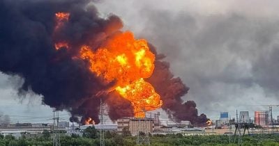 Ukraine launches major drone attack on Moscow; Russian missiles hit Kharkiv