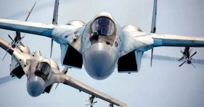A Russian Su-35 just flew into Ukrainian-controlled airspace for the first time in years, and got away clean