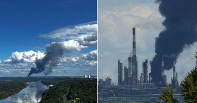 Ukrainian strike linked to Ufa refinery fire, impacting ceasefire prospects