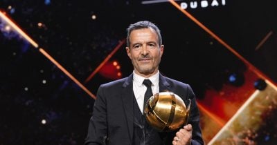 Super-agent Jorge Mendes arrives in Barcelona for transfer talks