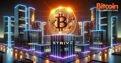 Strive raises funds to acquire 210 Bitcoin as treasury exceeds 21,000 BTC