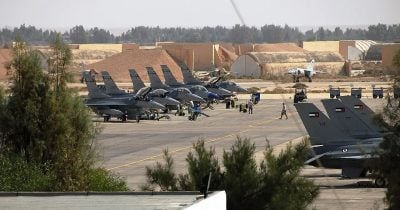 Impacts are being reported at Muwaffaq Salti Air Base in Jordan, a major hub for U.S. military operations in the region