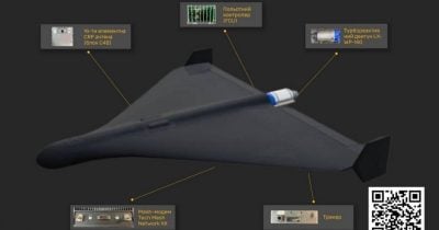 Russian Geran-4 drones strike Ukrainian sites in Kiev, Odessa regions