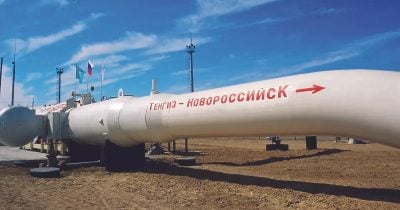 Ukrainian sea drone destroys Russian ship vital to CPC oil repairs