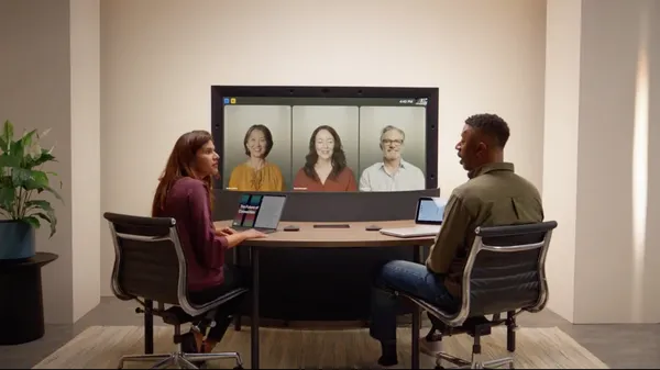 A new experiment brings better group meetings to Google Beam