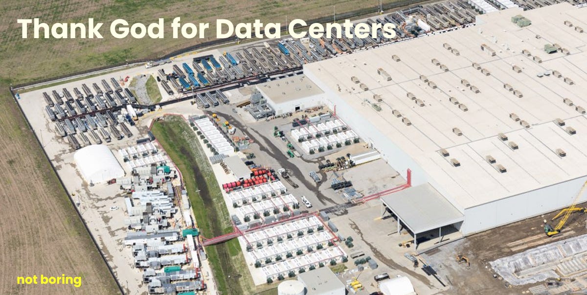 Thank God For Data Centers