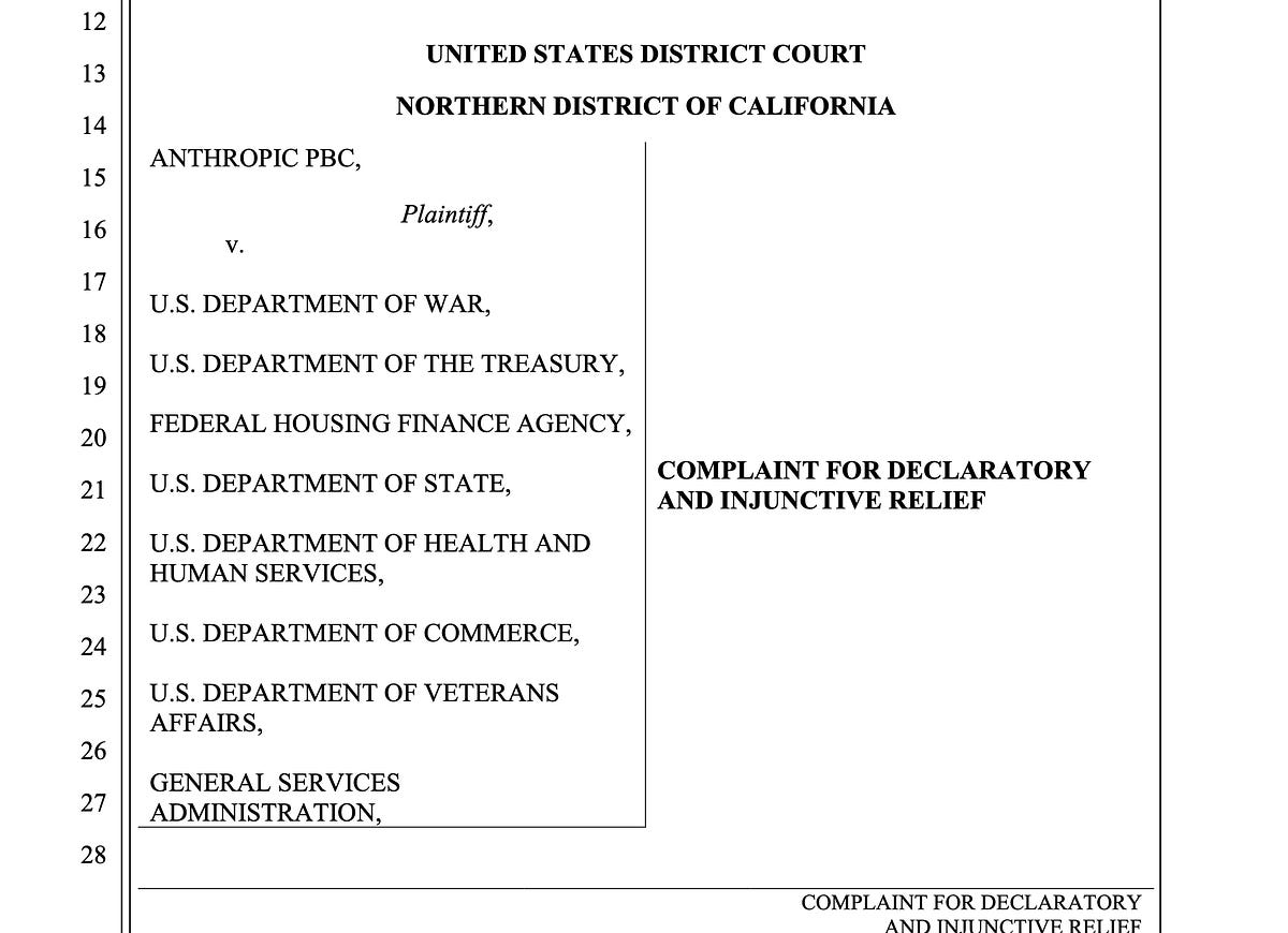 Last Week in AI #338 - Anthropic sues Trump, xAI starting over, Iran AI Fakes